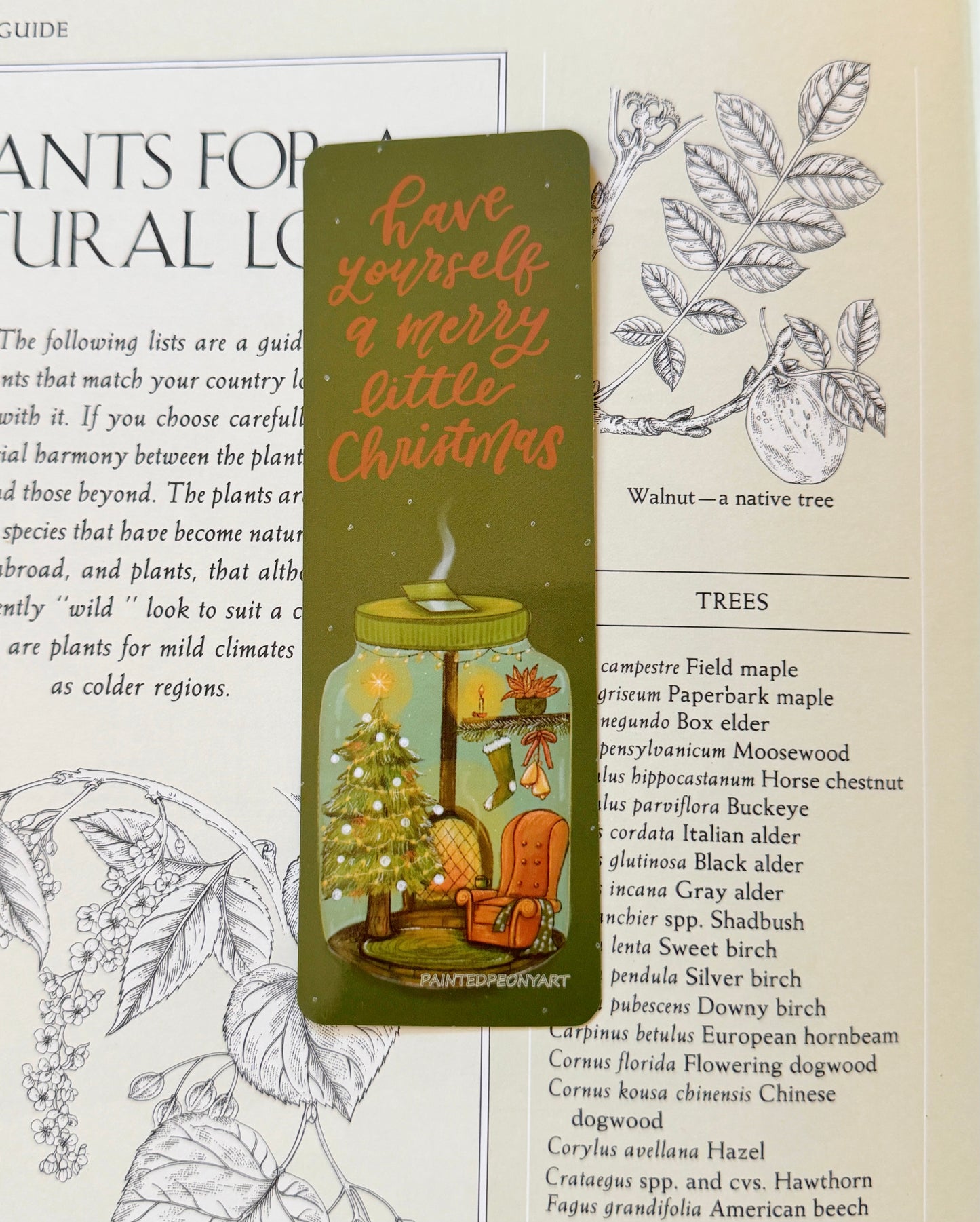 Christmas Jar Bookmark