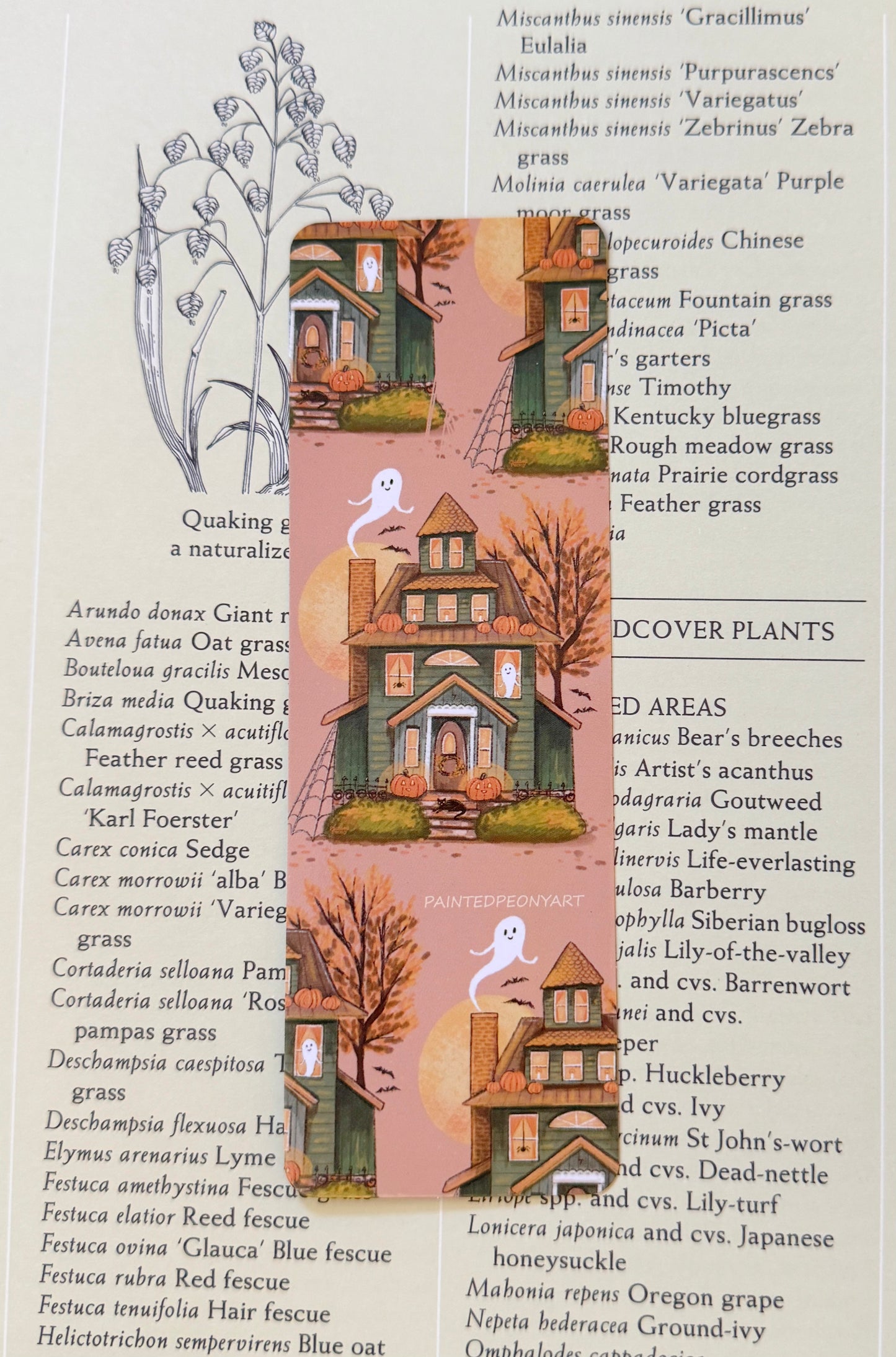 Haunted House Bookmark