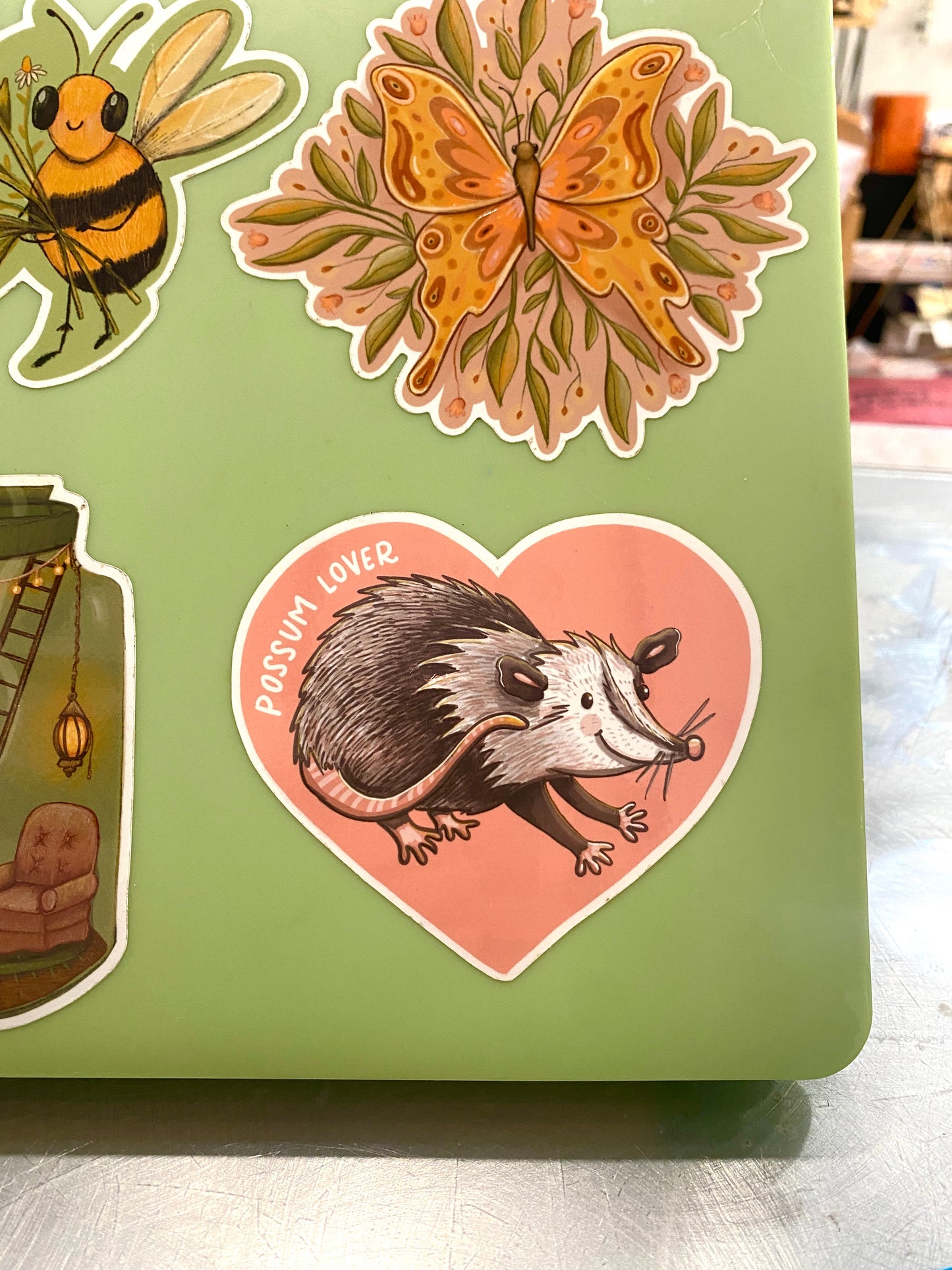 Possum Lover Vinyl Sticker