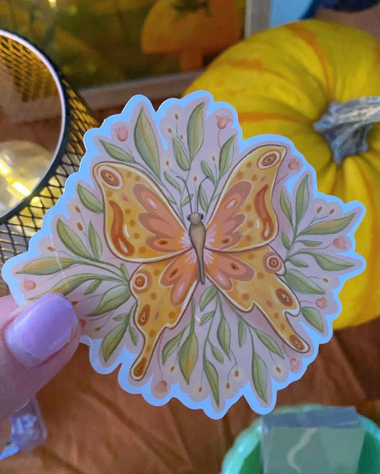 Butterfly Vinyl Sticker