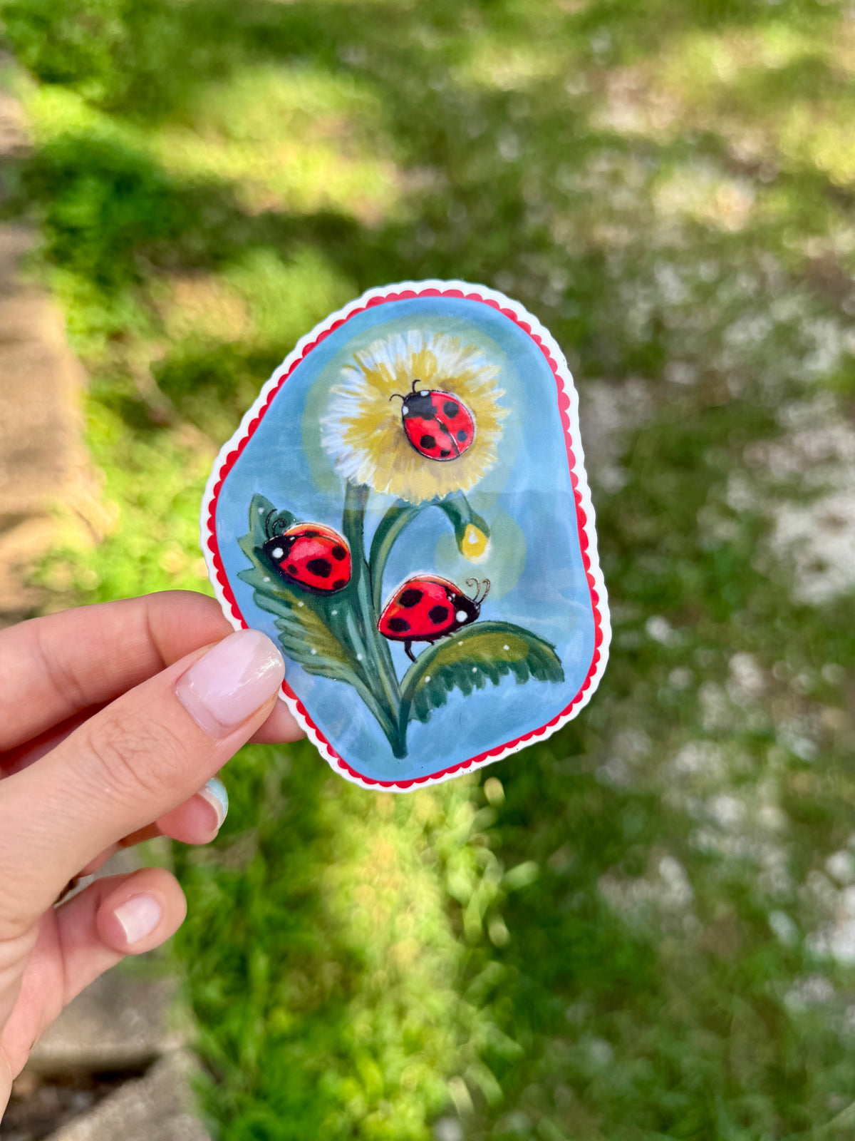 Ladybug Sticker