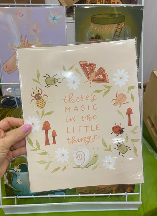 Magic in the Little Things 8x10 Art Print