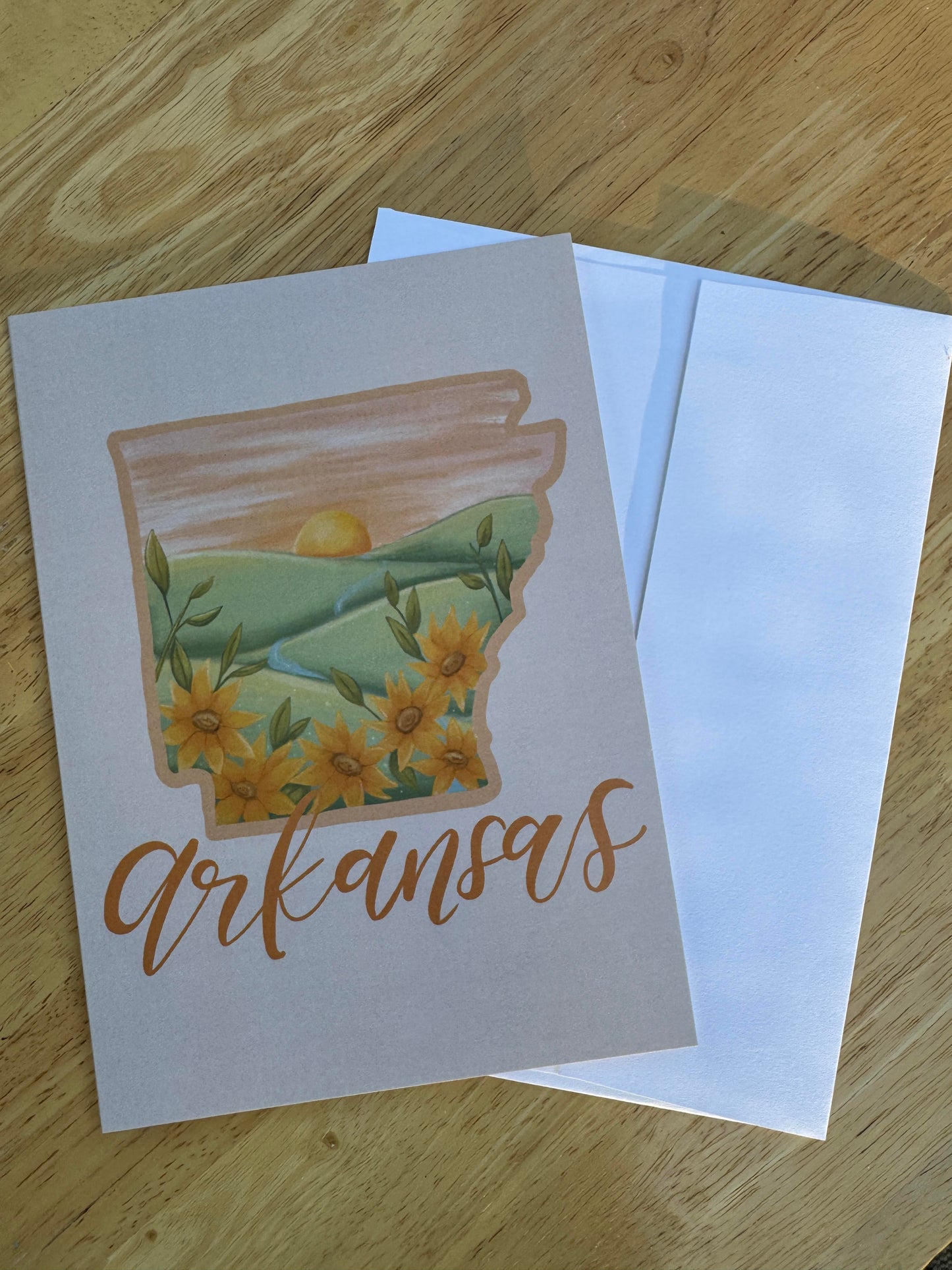 Arkansas Greeting Card