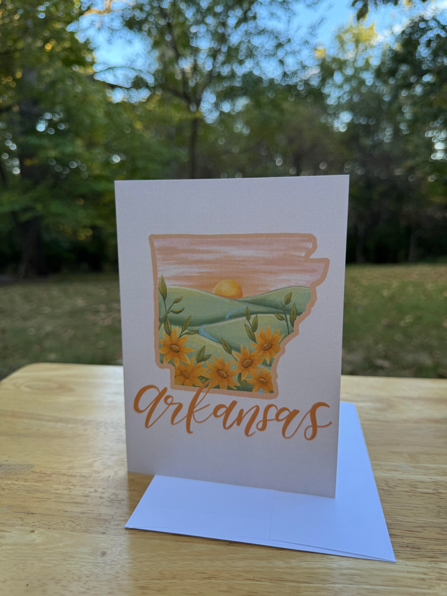 Arkansas Greeting Card