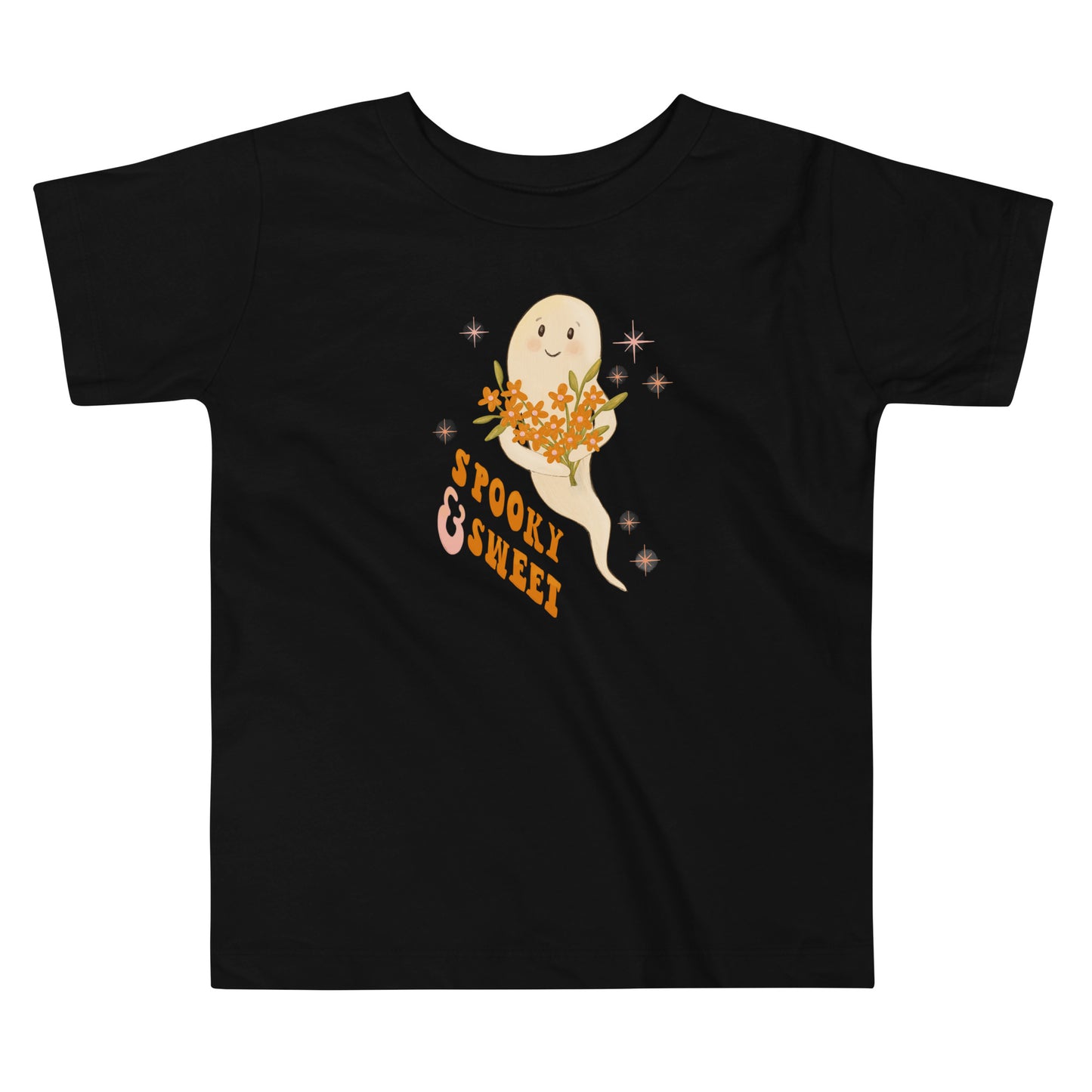 Toddler Spooky and Sweet Ghost Tee