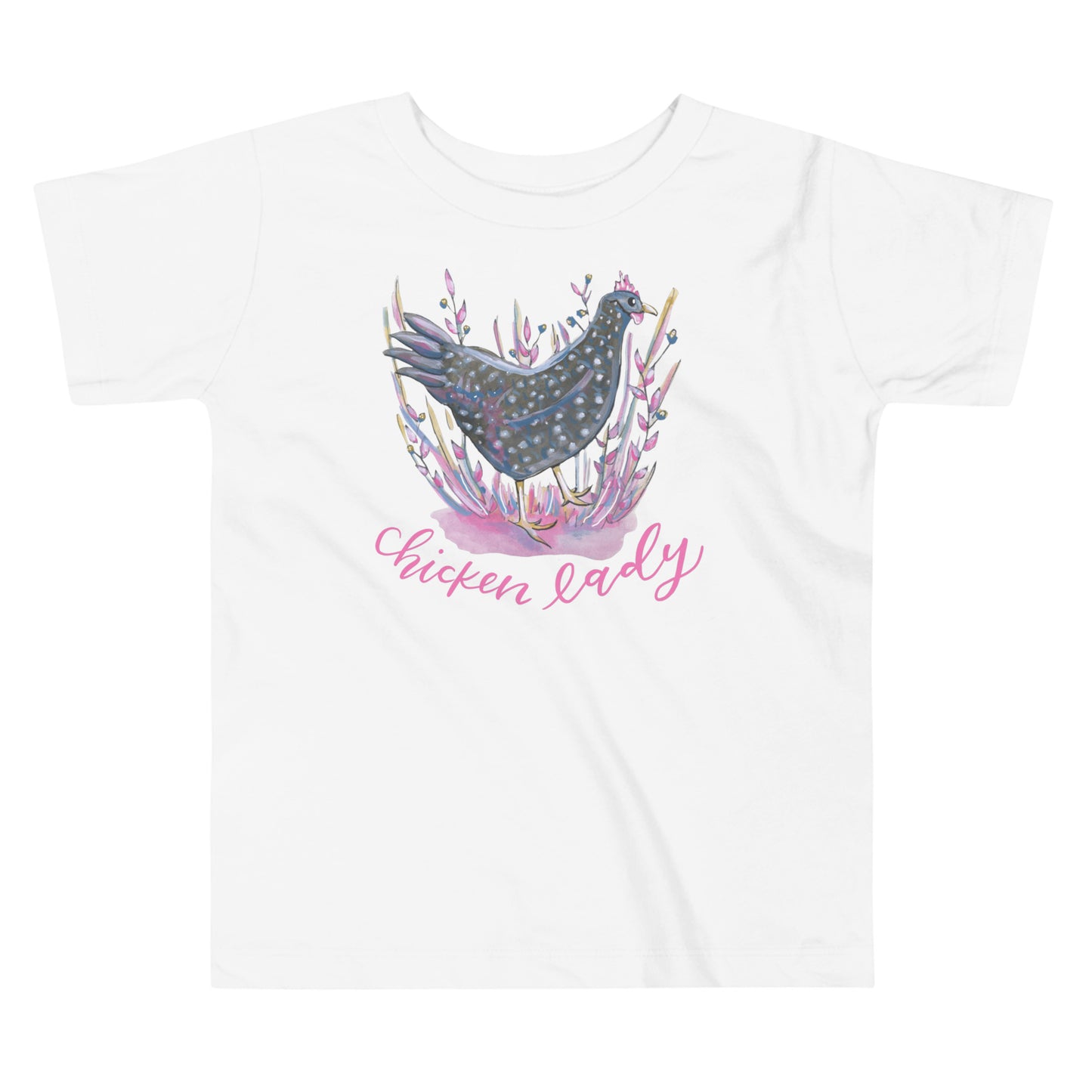 Toddler Chicken Lady Tee
