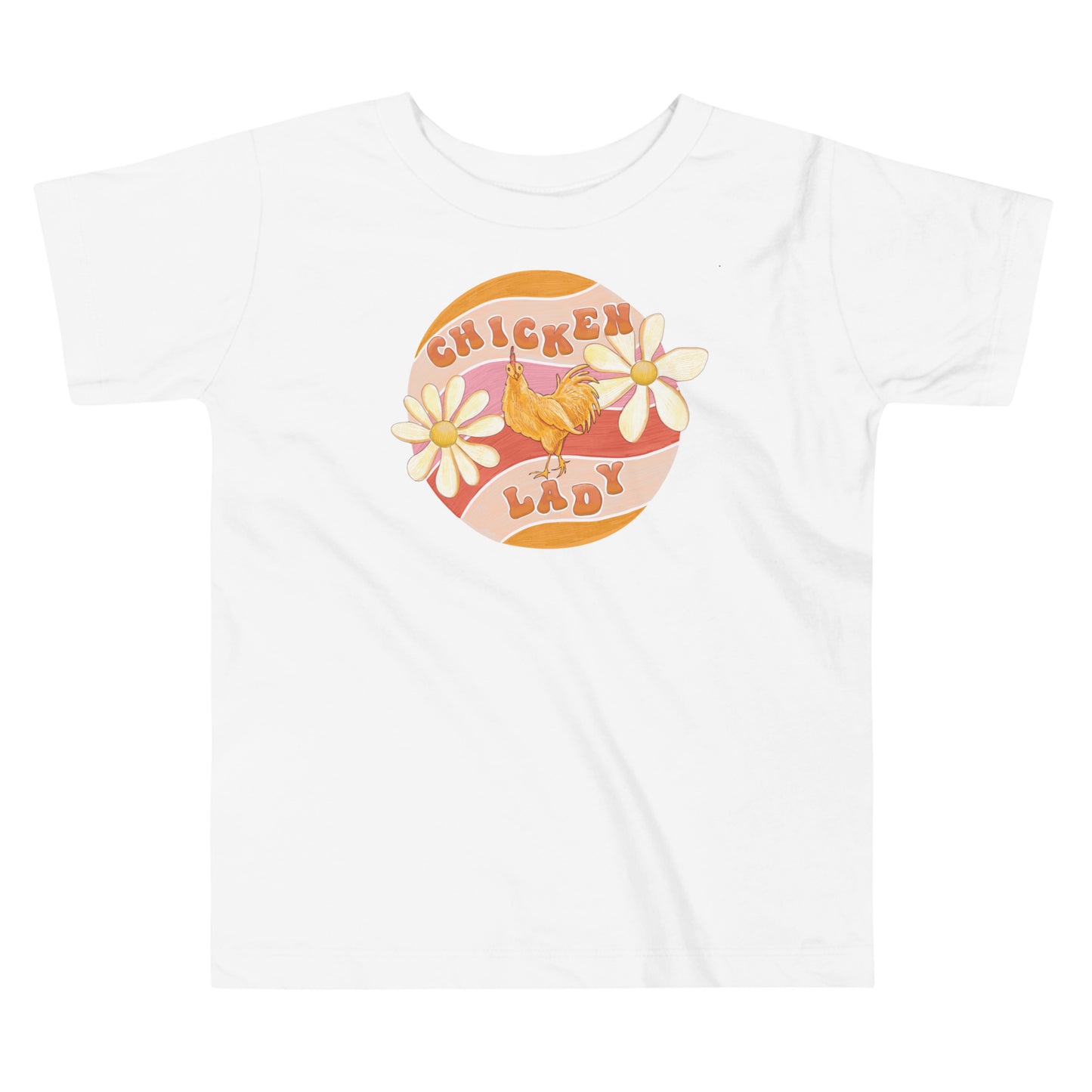 Toddler Chicken Lady Tee