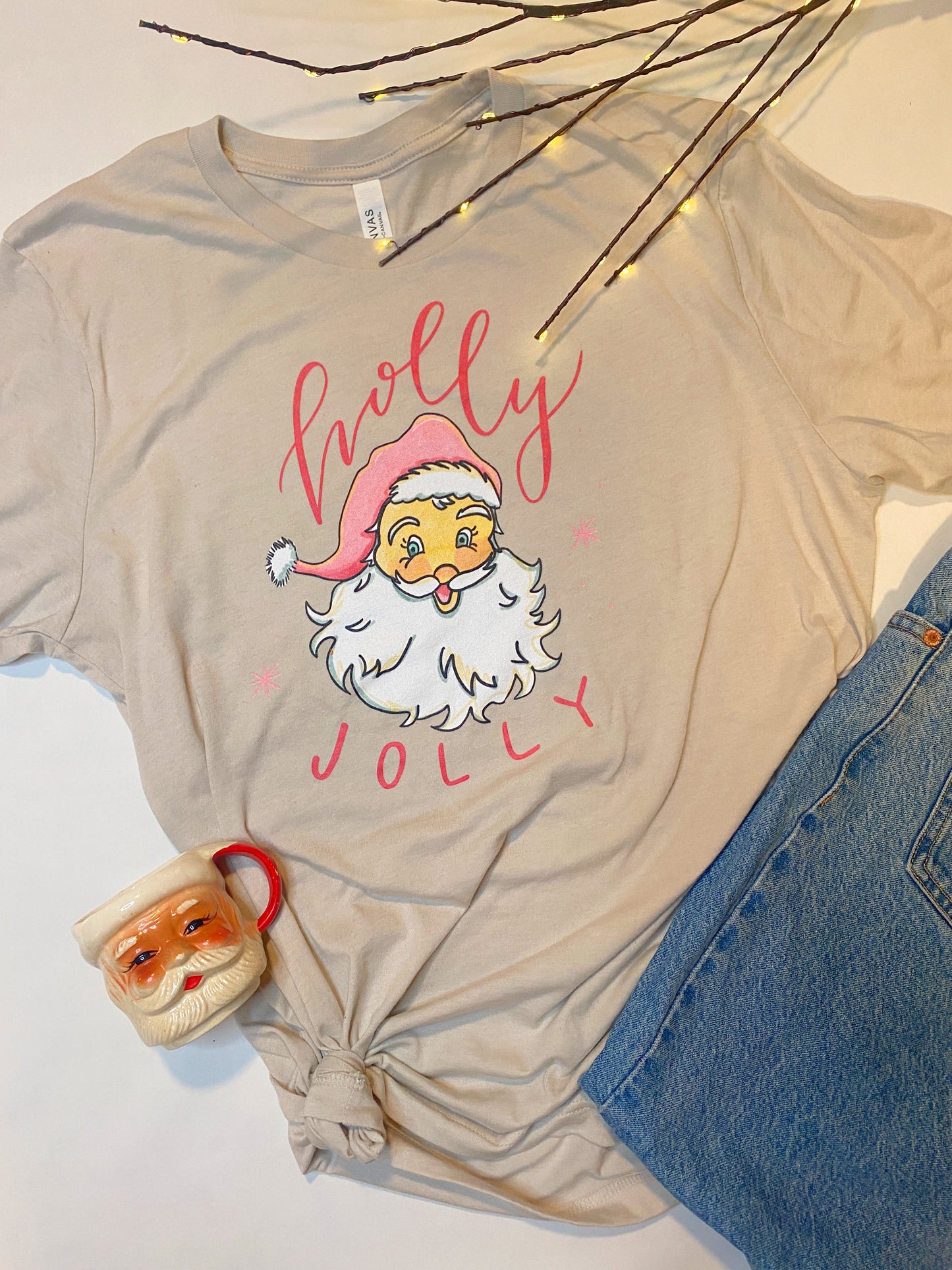 Holly Jolly Santa Shirt