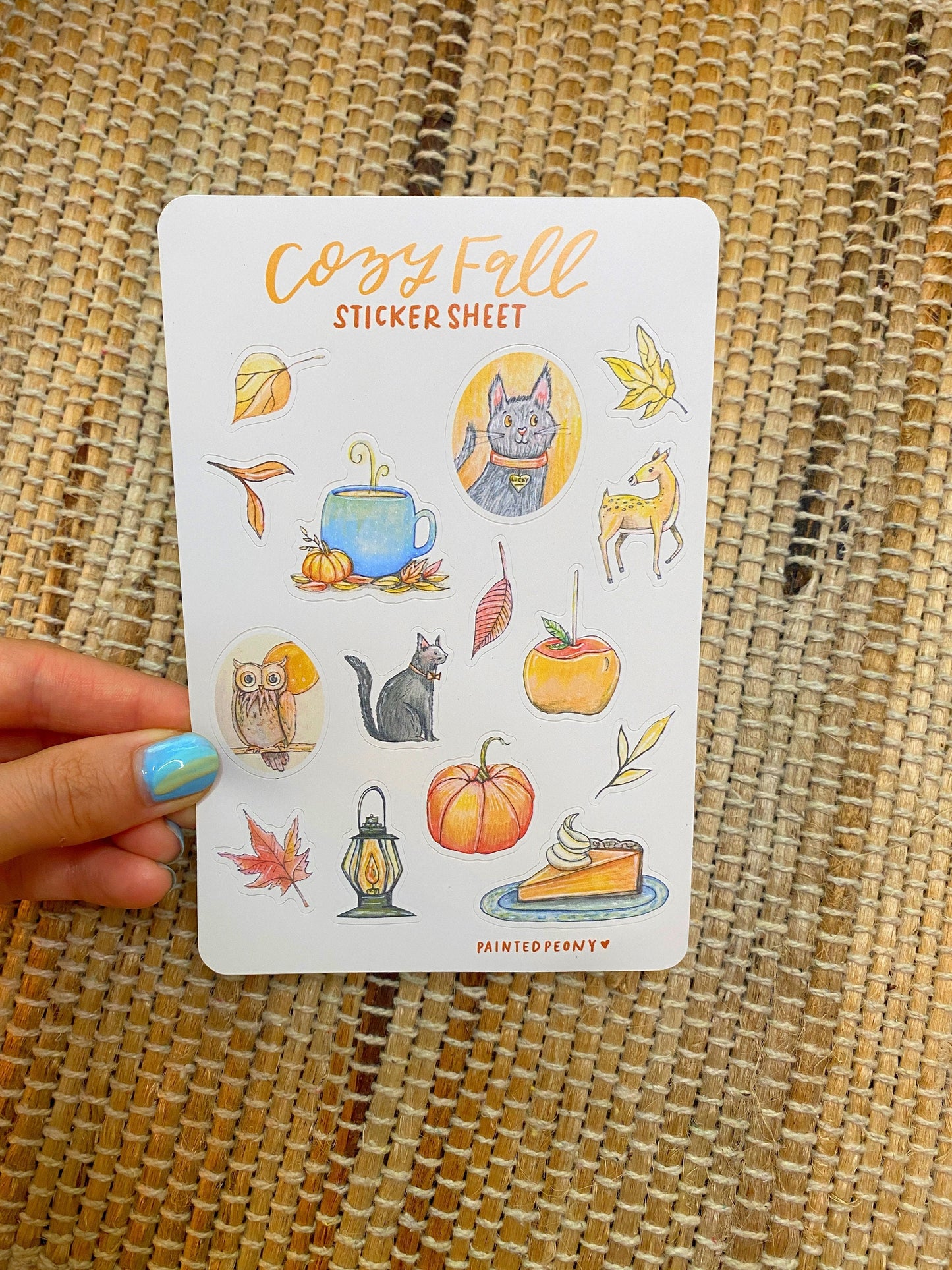 Cozy Fall Sticker Sheet