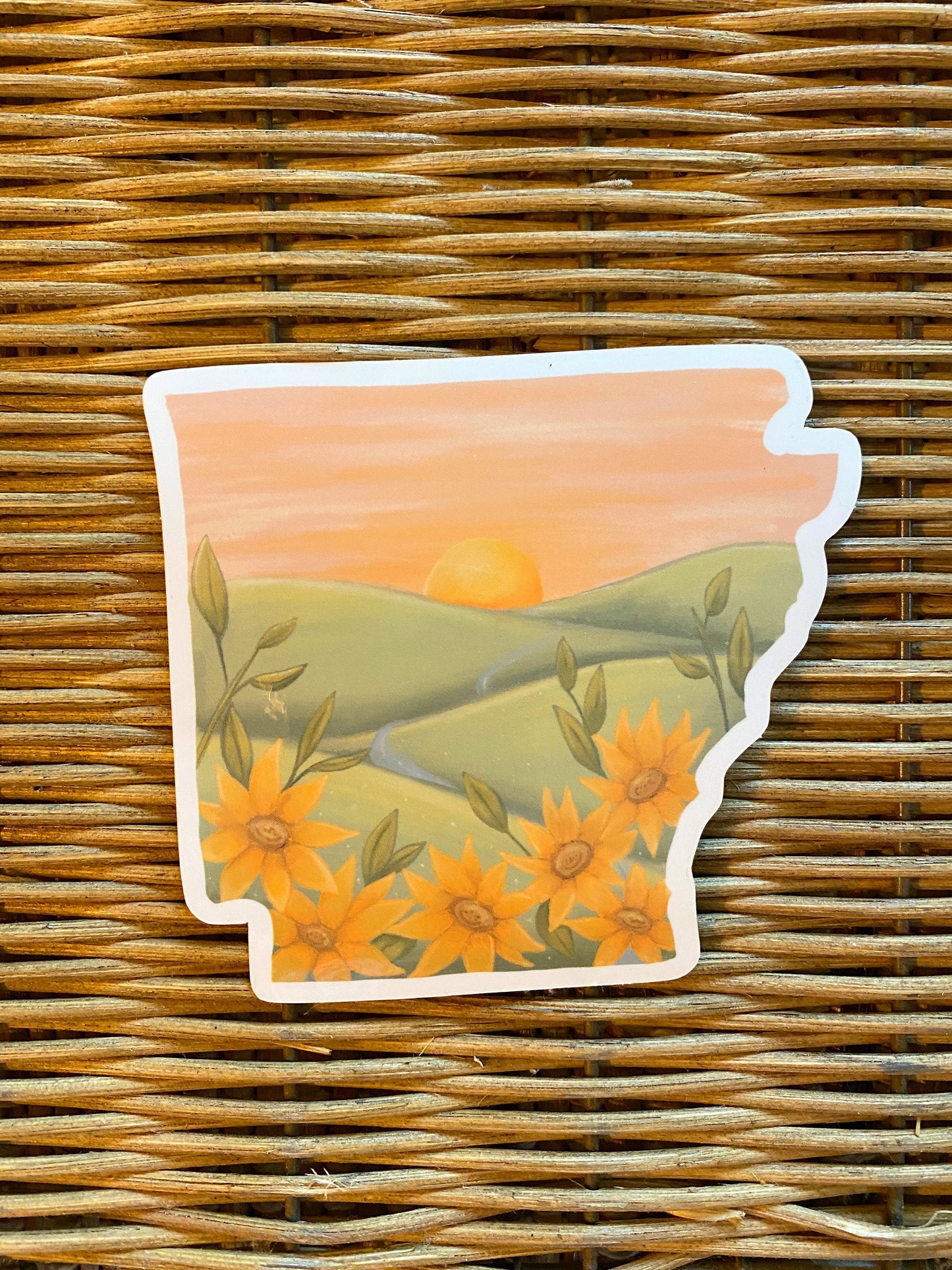 Sunset Sticker