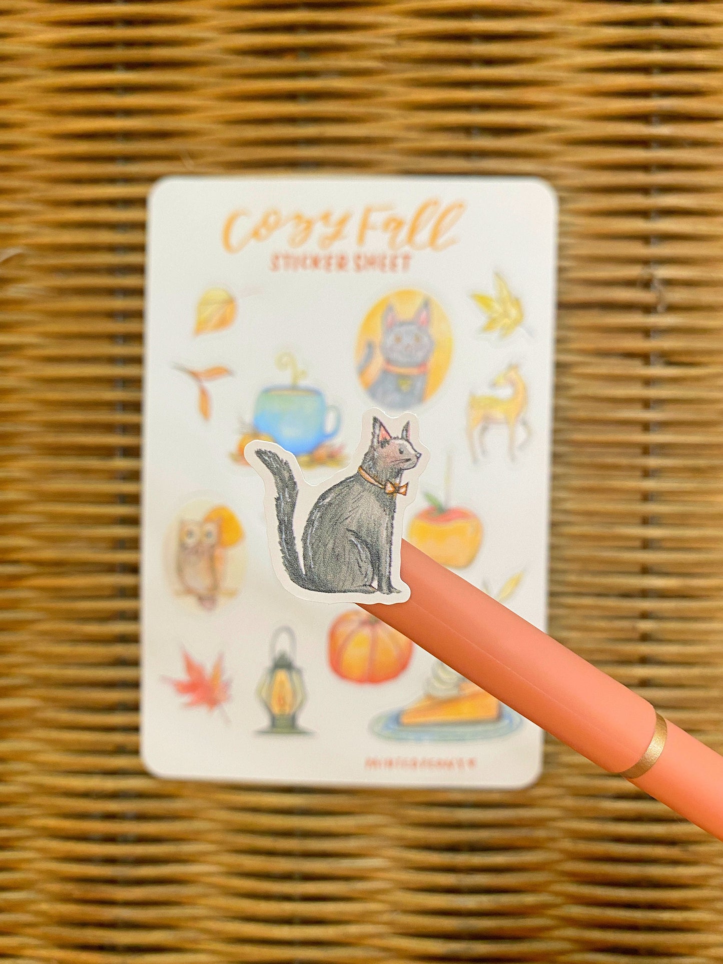 Cozy Fall Sticker Sheet