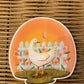 Cute Cottage-core Duck Vinyl Sticker