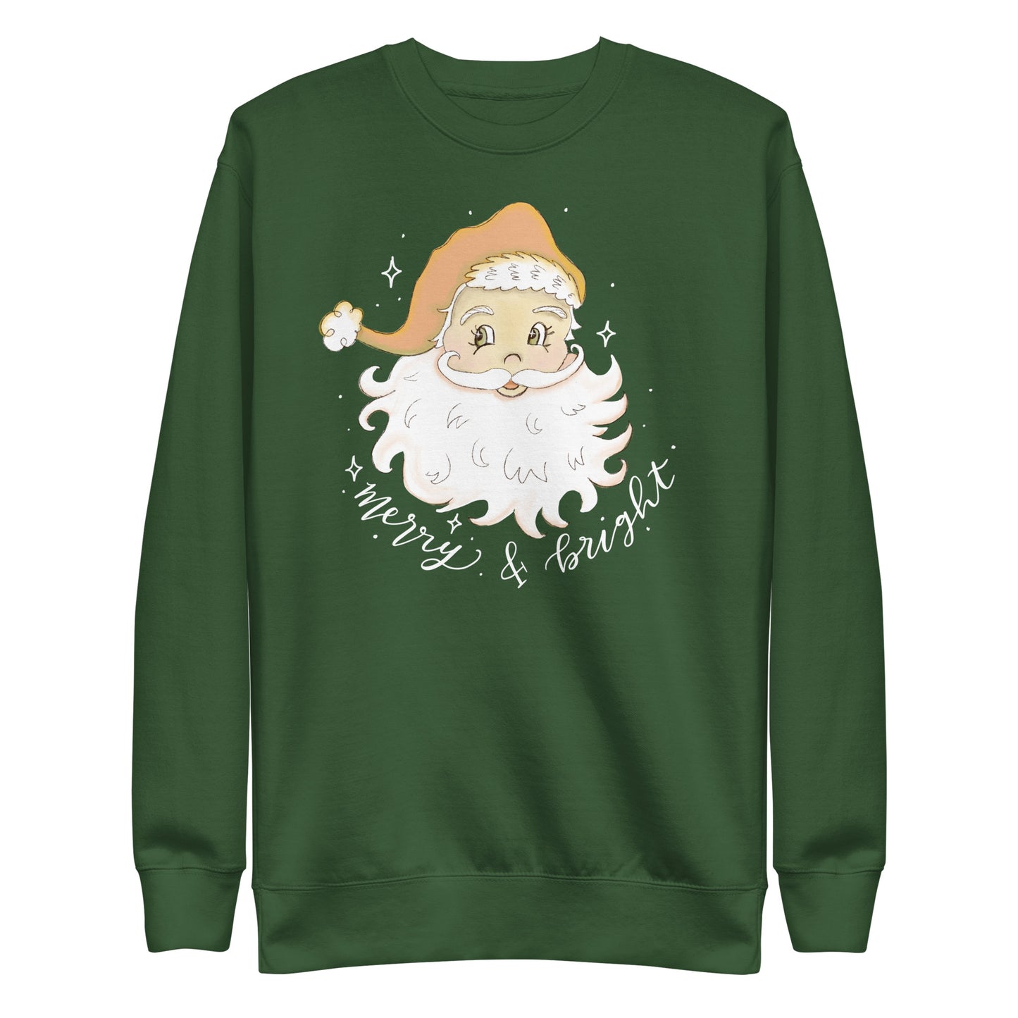 Merry & Bright Santa Sweatshirt