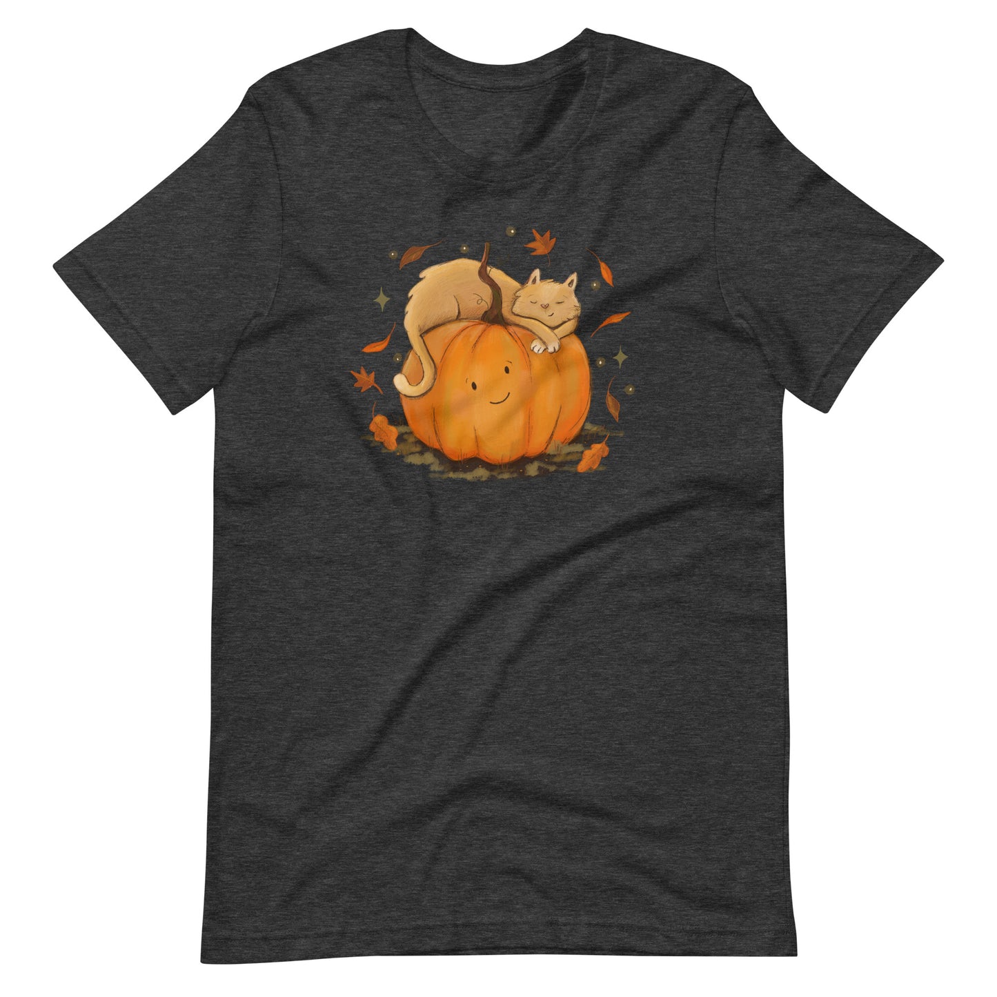 Cat and Pumpkin Snuggle Shirt