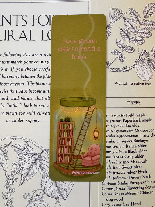 Book Jar Bookmark