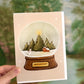 Christmas Magic Snowglobe Greeting Card
