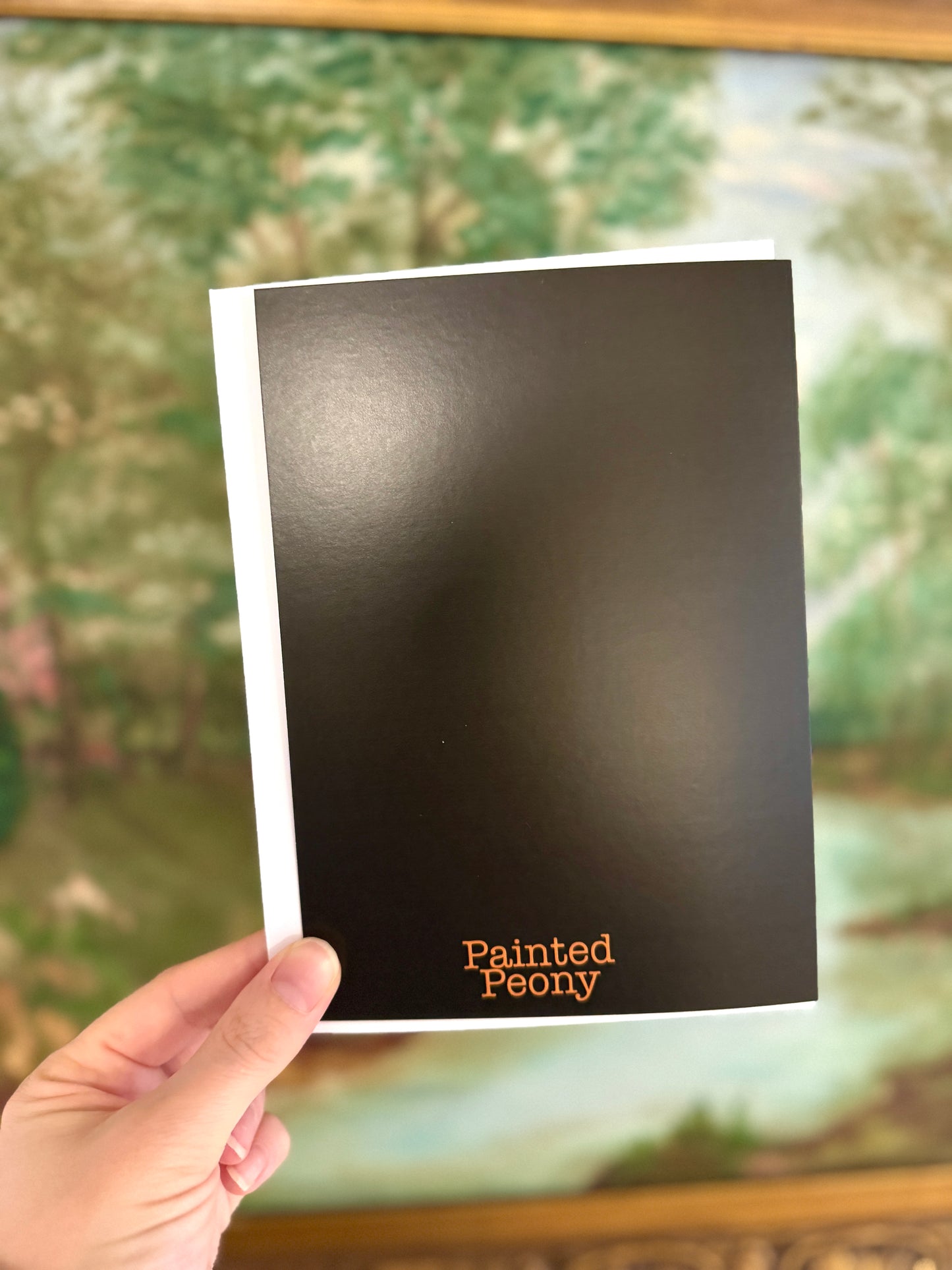 Haunted House Halloween Greeting Card