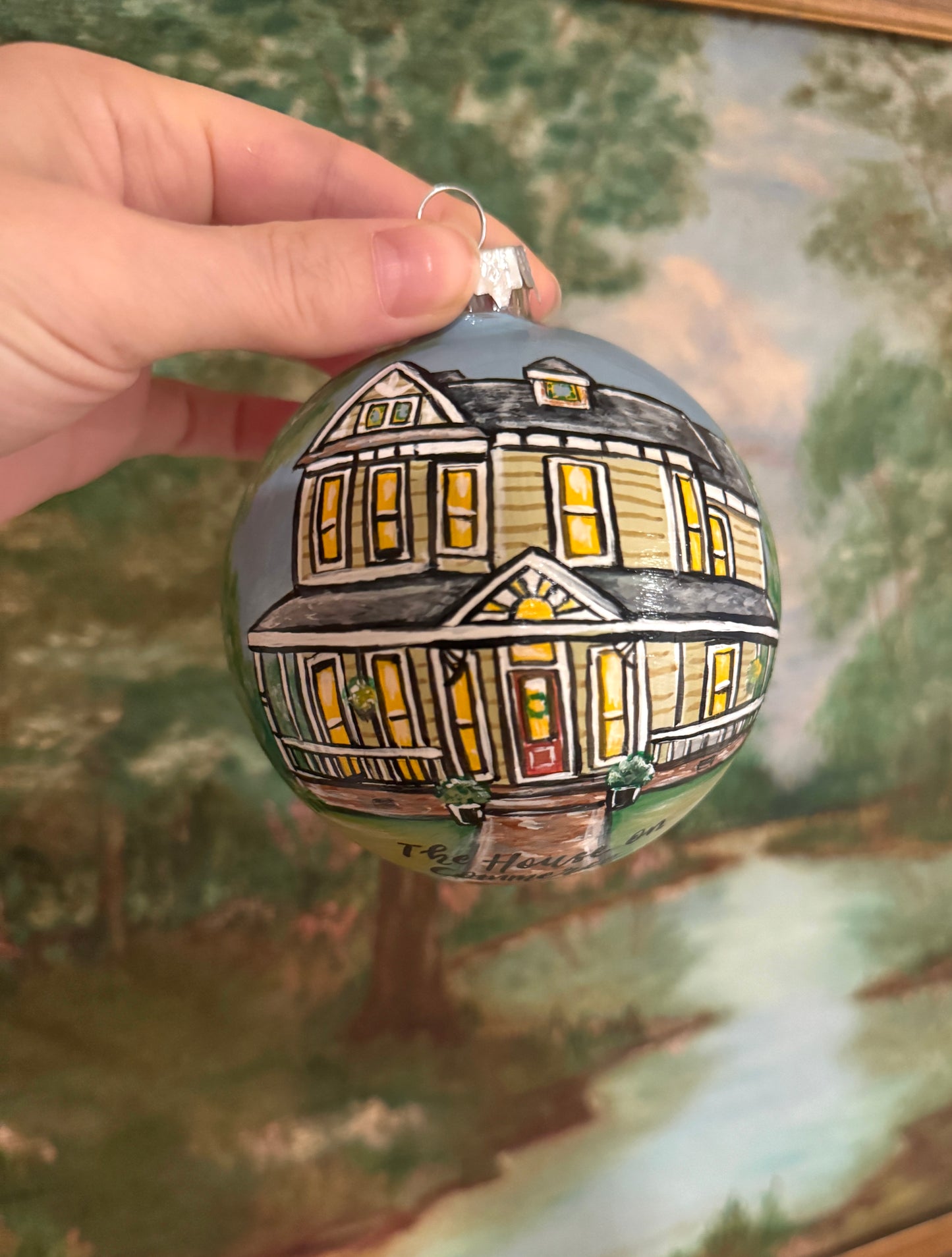 Custom House Portrait Ornament