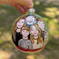 Couple/Family Portrait Hand painted Ornament