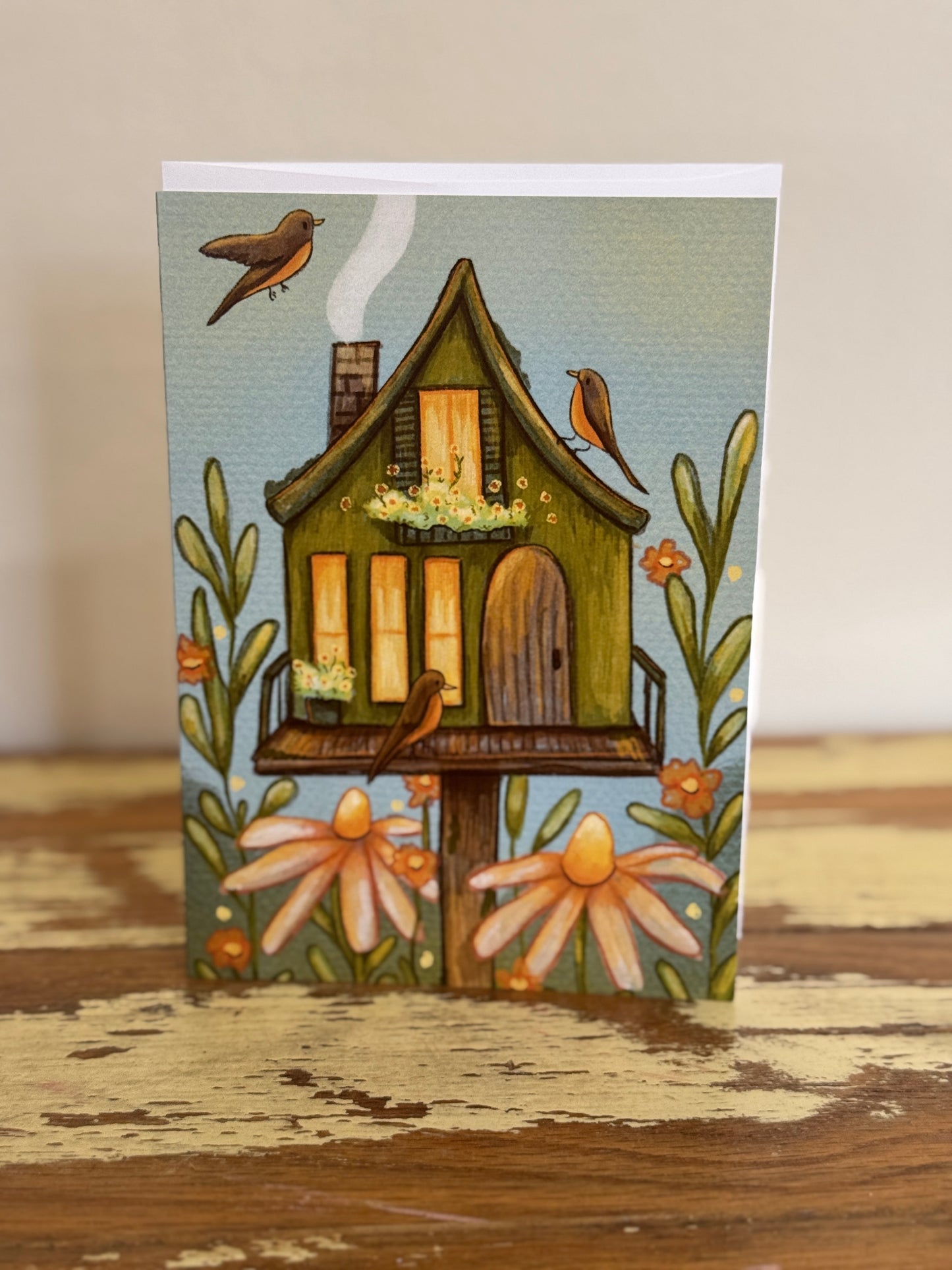 Birdhouse Card