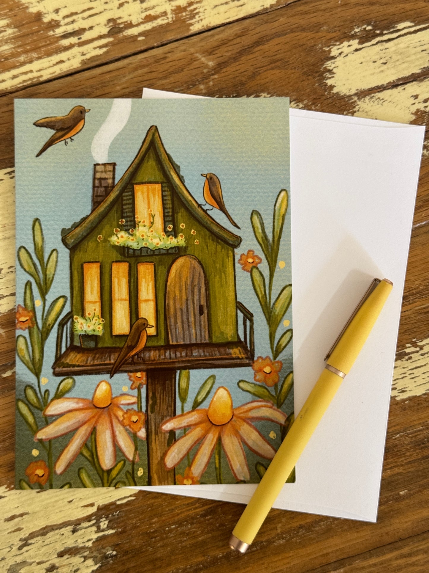 Birdhouse Card