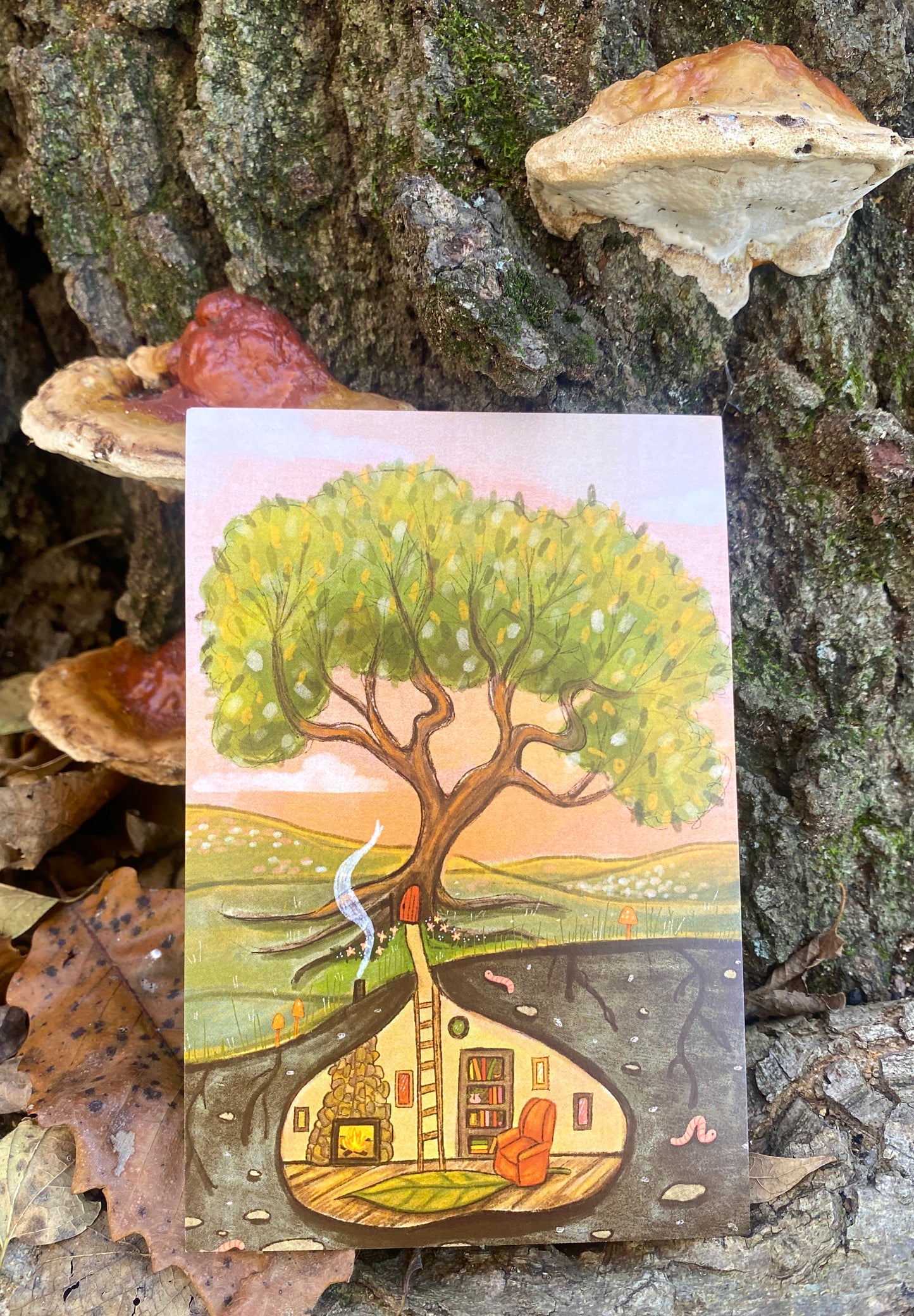 Tree House Postcard