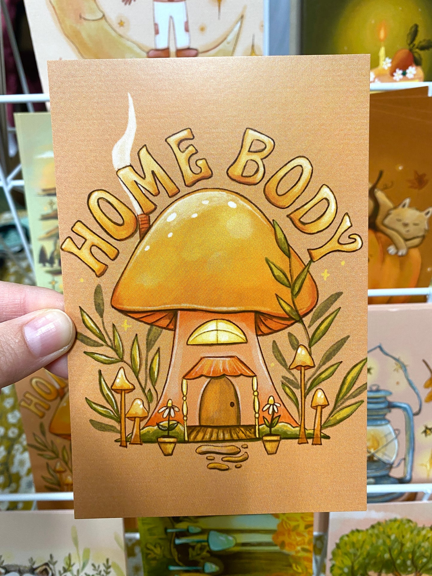 Homebody Postcard