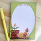 Garden Snail Notepad