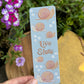 Live Slow Snail Bookmark