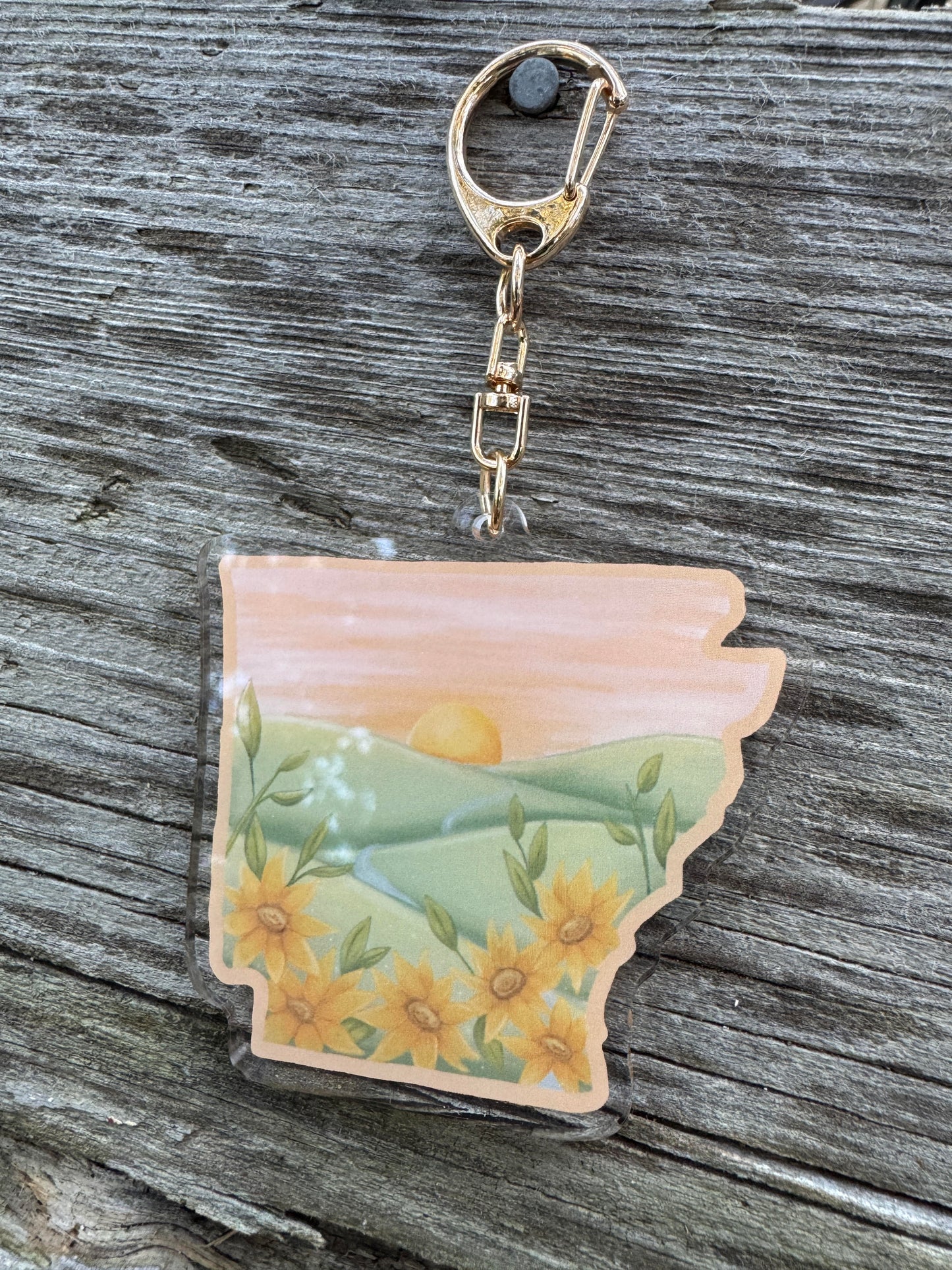 Arkansas Keychain