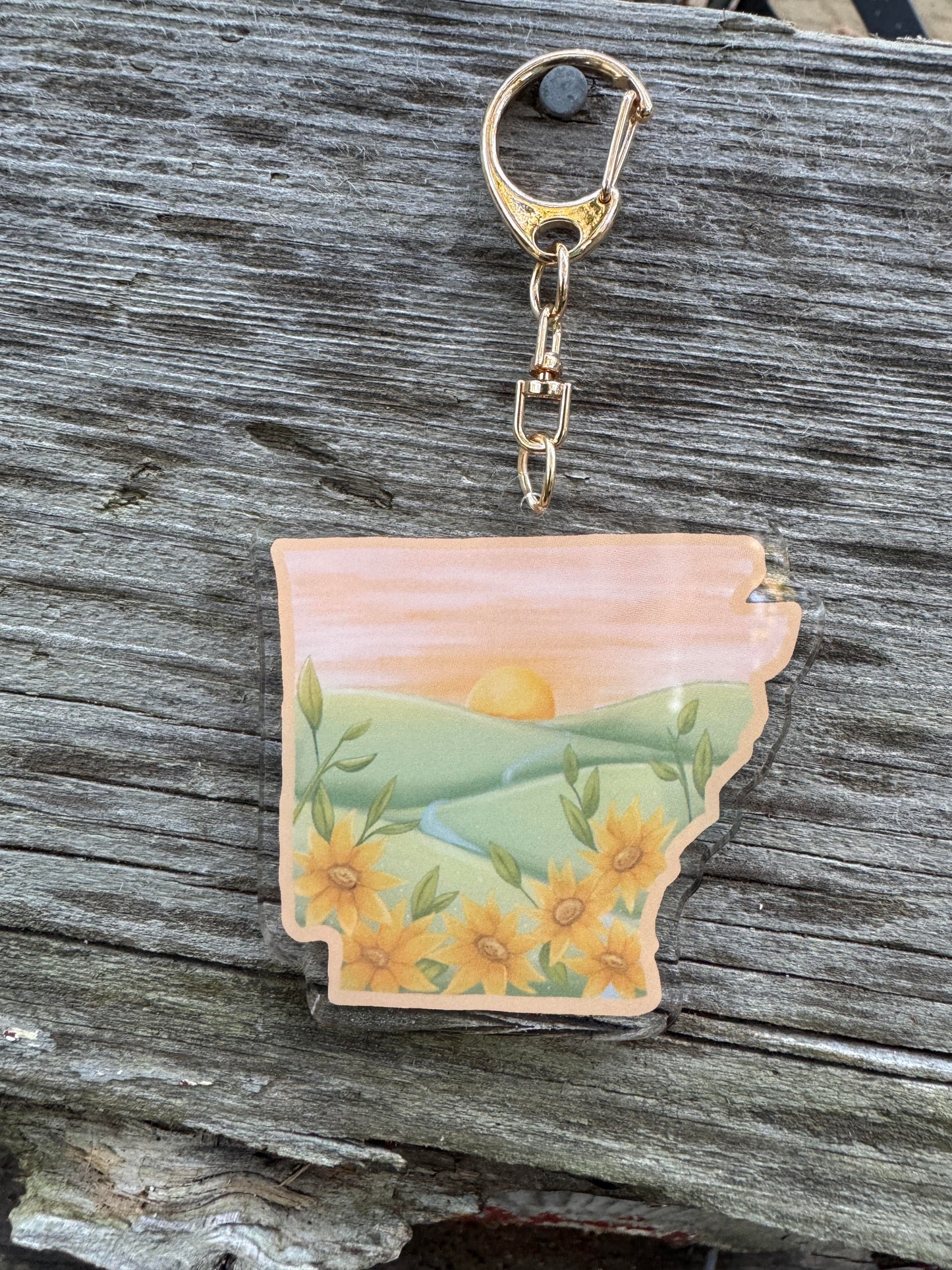 Arkansas Keychain