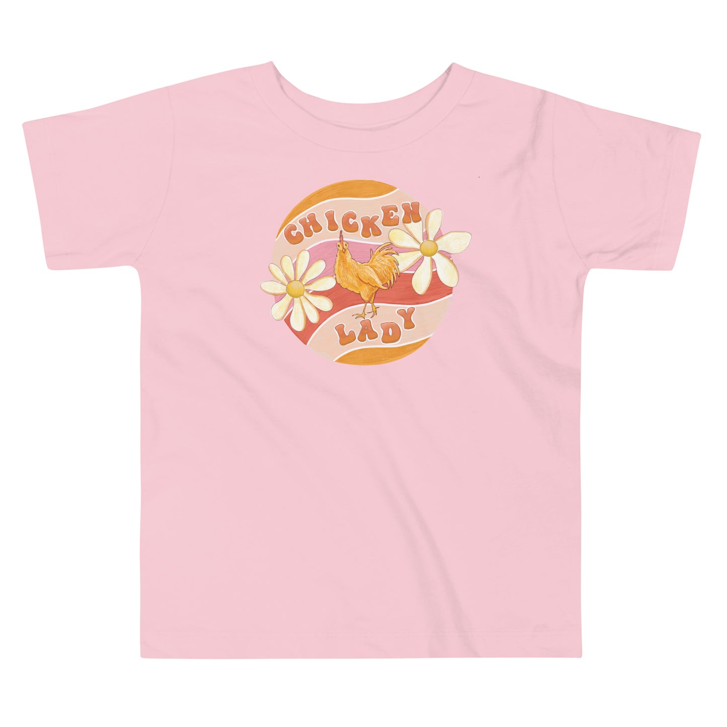 Toddler Chicken Lady Tee
