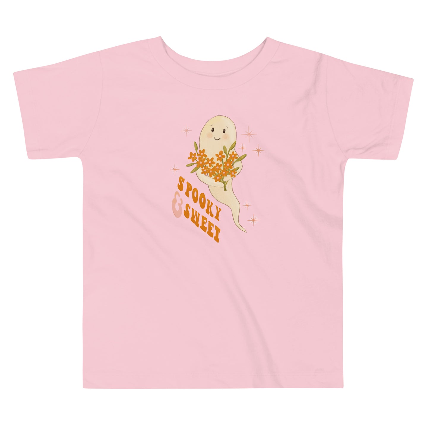 Toddler Spooky and Sweet Ghost Tee