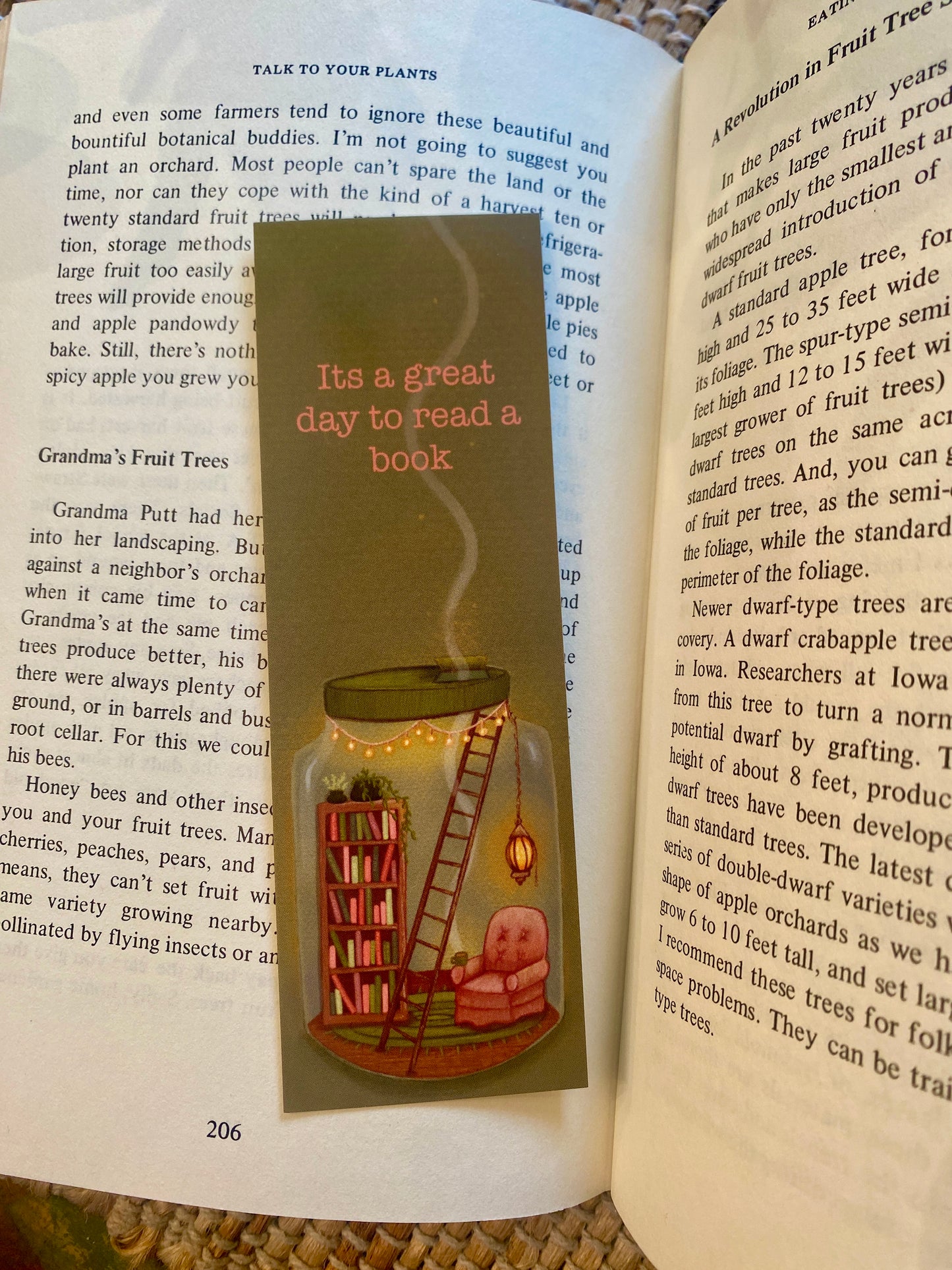 It's a Great Day to Read a Book Bookmark