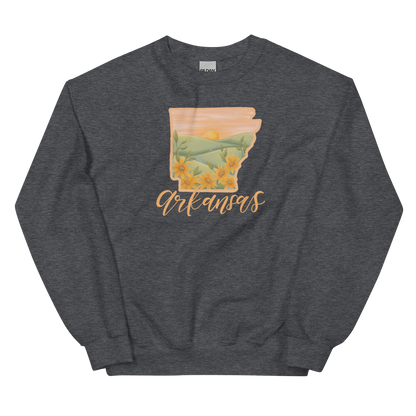 Gray Arkansas Sweater