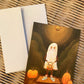 Ghost blank inside Card ~ Halloween card