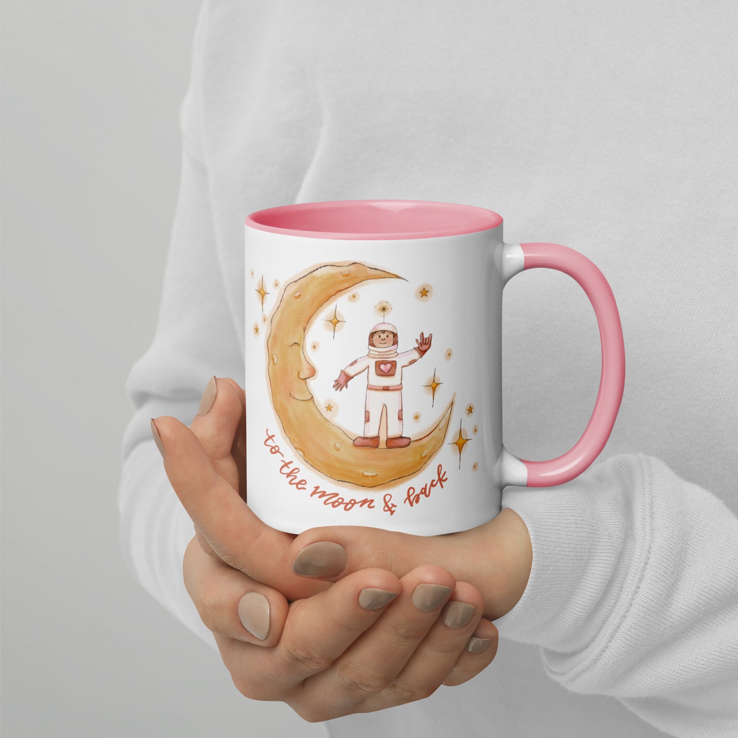 Love you to the Moon Astronaut Mug